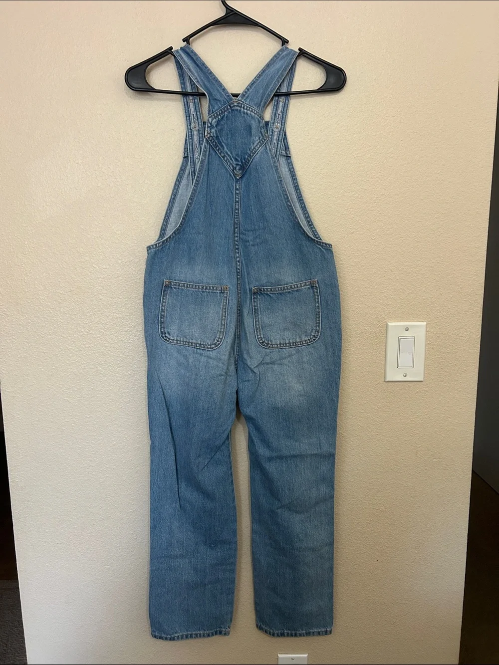 Light Wash Denim Overalls